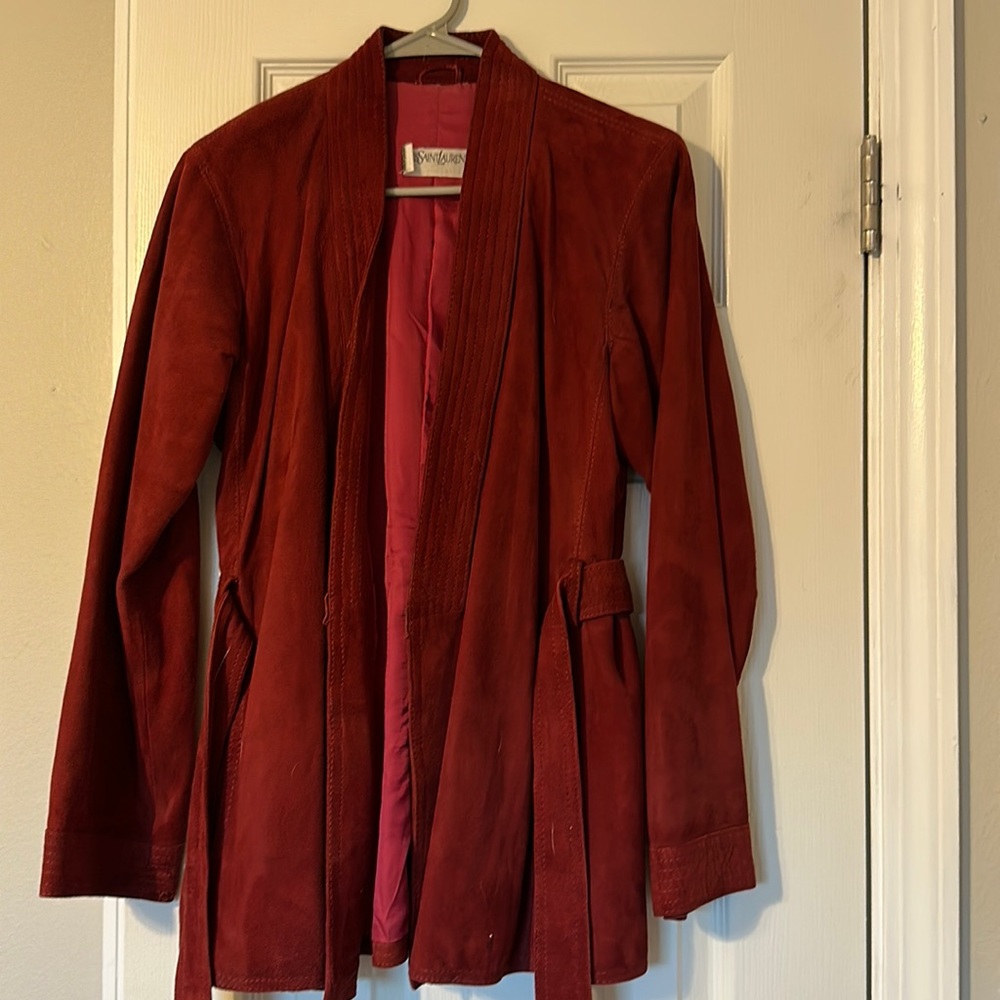 COPY - Vintage YSL calf skin jacket